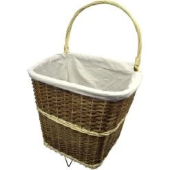 Metrox Kaminholztrolley Jutefutter Braun