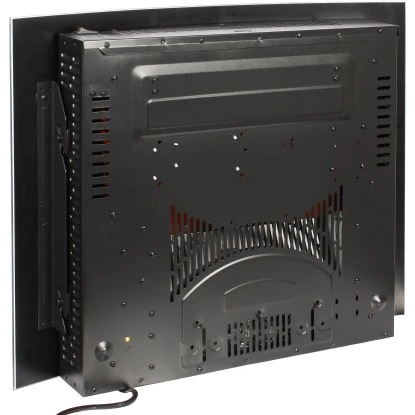 EL Fuego Elektrowandkamin Aarau Oval Schwarz 1,8 KW – Bild 9