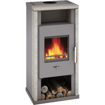 Wamsler Kaminofen Yuna Naturstein Grau 6 KW EEK: A