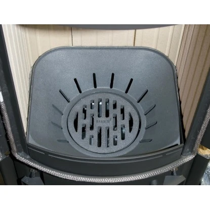 Hark Dauerbrand-Kaminofen Avenso Kacheln Schwarz 7 KW Mit Automatik EEK: A+ – Bild 4