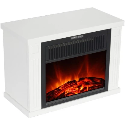 EL Fuego Elektrokamin Brügge Weiß 1,2 KW – Bild 3