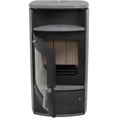 Accente Dauerbrand Kaminofen Montreal 2.0 Naturstein Grau 6 KW Mit Automatik – Bild 10