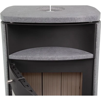 Accente Dauerbrand Kaminofen Montreal 2.0 Naturstein Grau 6 KW Mit Automatik – Bild 14