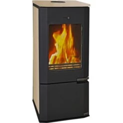 Caminos Dauerbrandofen Harmonie Sandstein Schwarz EEK: A