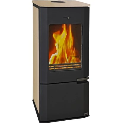 Caminos Dauerbrandofen Harmonie Sandstein Schwarz EEK: A