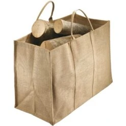 Metrox Holztragetasche Aus Jute