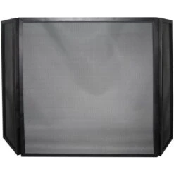 Lienbacher Funkenschutzgitter 3-teilig Schwarz Beschichtet