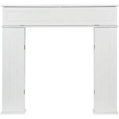 El Fuego Kaminumbau St.Moritz Aus MDF/Holz Mit 3 Türen