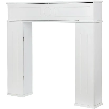 El Fuego Kaminumbau St.Moritz Aus MDF/Holz Mit 3 Türen – Bild 2