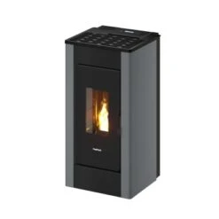 Freepoint Pelletofen Sharp Airtight Stahl Titanium 2,5-7,7 KW EEK: A+