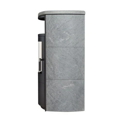 Hark Dauerbrand-Kaminofen Taifun Schwarz Naturstein Grau 8 KW Automatik EEK: A+ – Bild 7